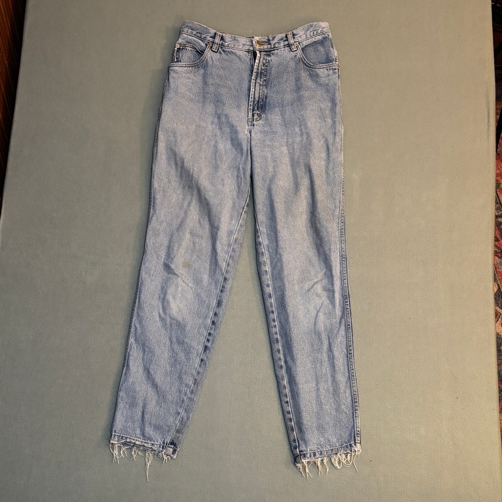 Bugle Boy Classics Vintage 90s High Rise Mom Jeans Light Wash Denim Size 14